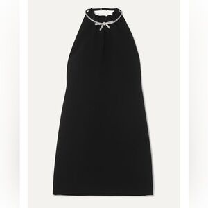 Miu Miu Cady Halterneck Mini Dress